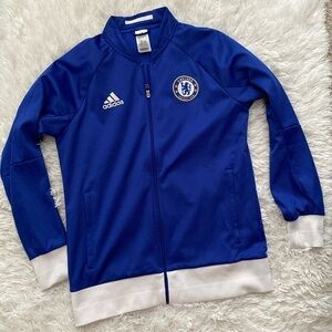 Adidas Chelsea FC soccer jersey jacket